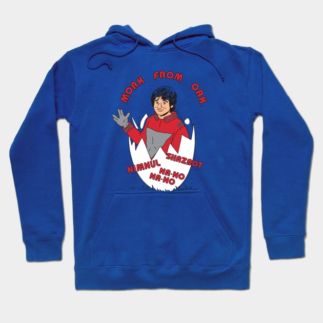 Mork From Ork Hoodie by Chewbaccadoll